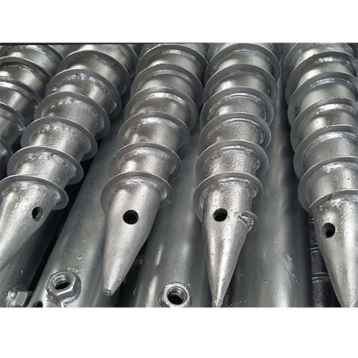 Helical Ground Screw For Foundation