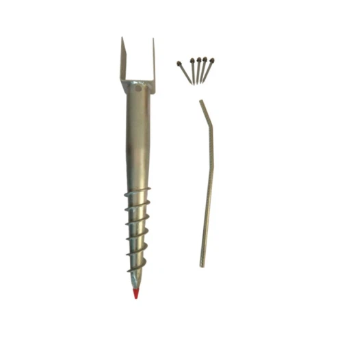 Pocinkani vijak kupov z U prirobnica