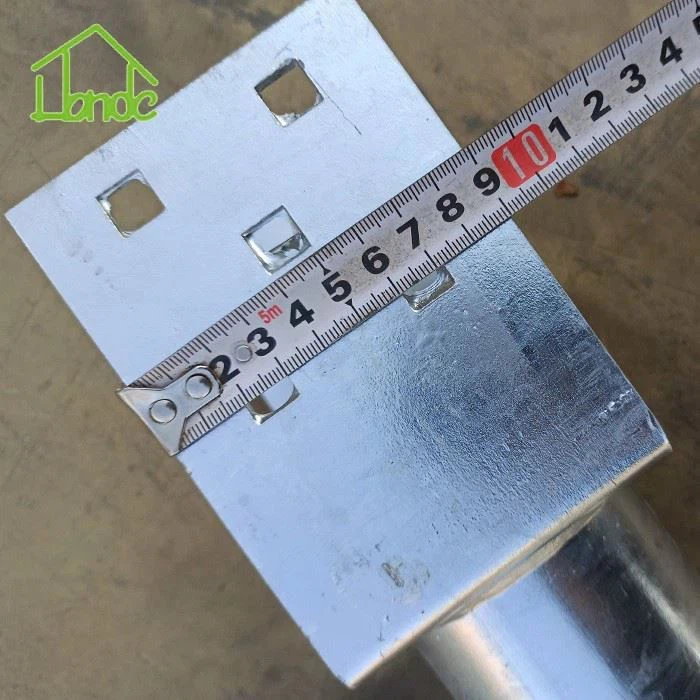 No Dig U Model Ground Screw For 4x4 Post